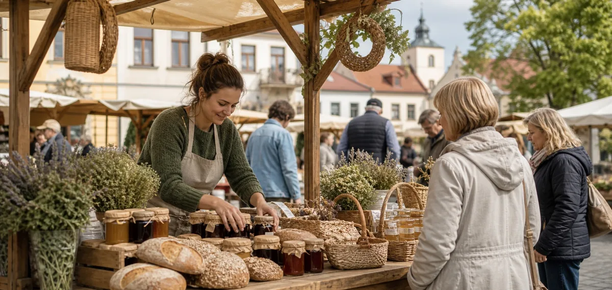 Lokalny targ i produkty z regionu